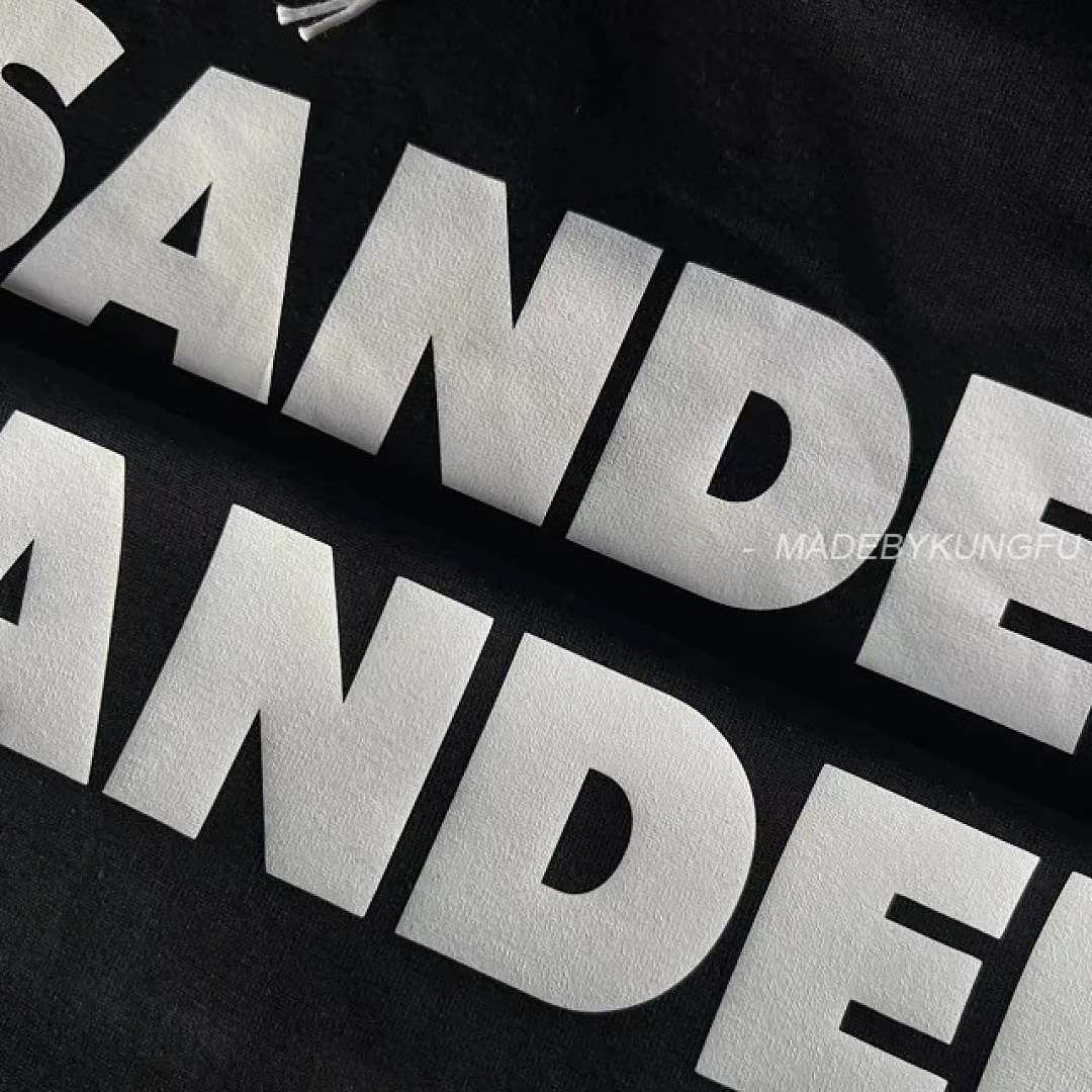 【A+ Item ID 9029 JIL SANDER Flat Bottom Round Neck Short Sleeve T-Shirt Loose Fit - Image 22