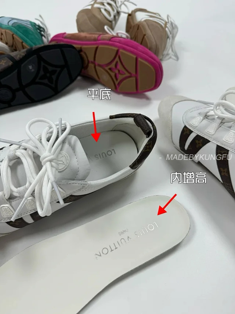 【A+ Item ID 9066 1V Seven Color Optional Sneakerina Imported Lambskin German Training Shoes - Image 23