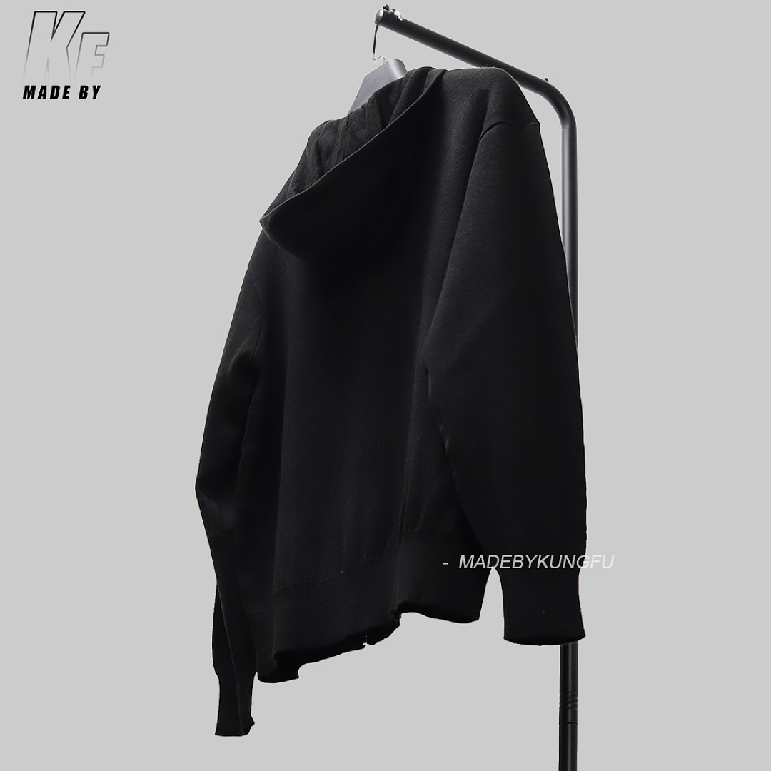 Other Loe 100% Wool Leather Zipper Hoodie - Image 27