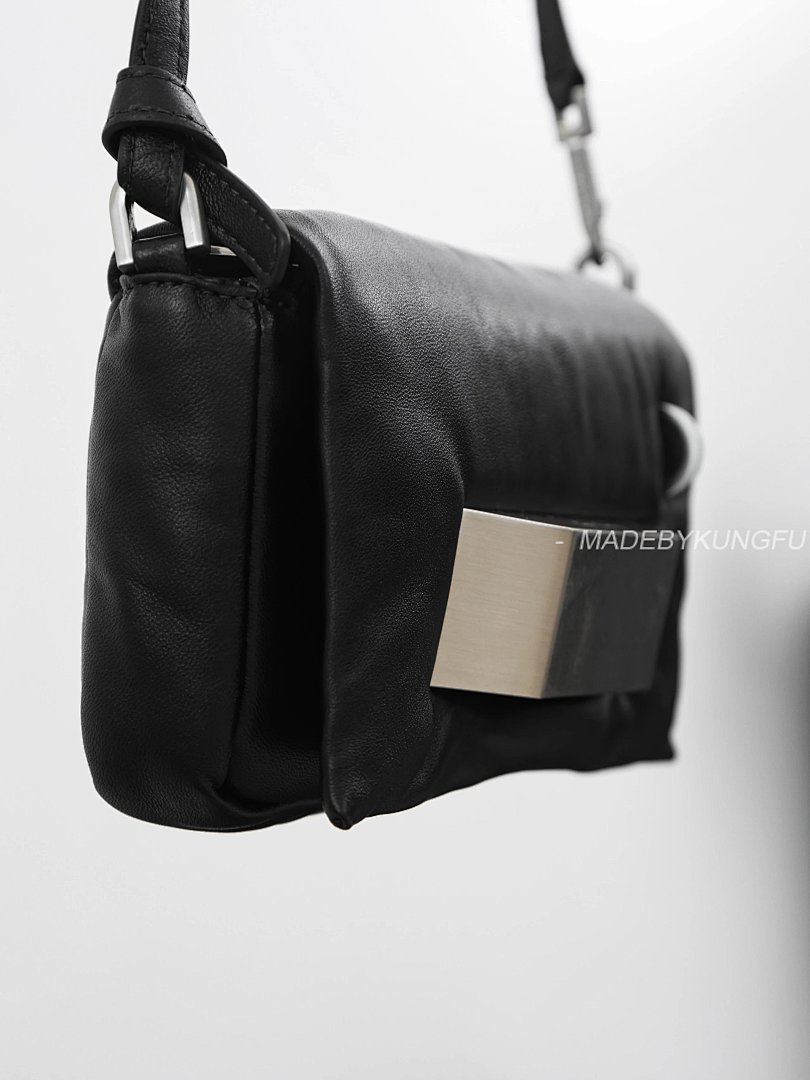 【A+ Item ID 8508 Rick Owens Ro Cloud Bag (Sheepskin Material Flip Shoulder Lar) - Image 14
