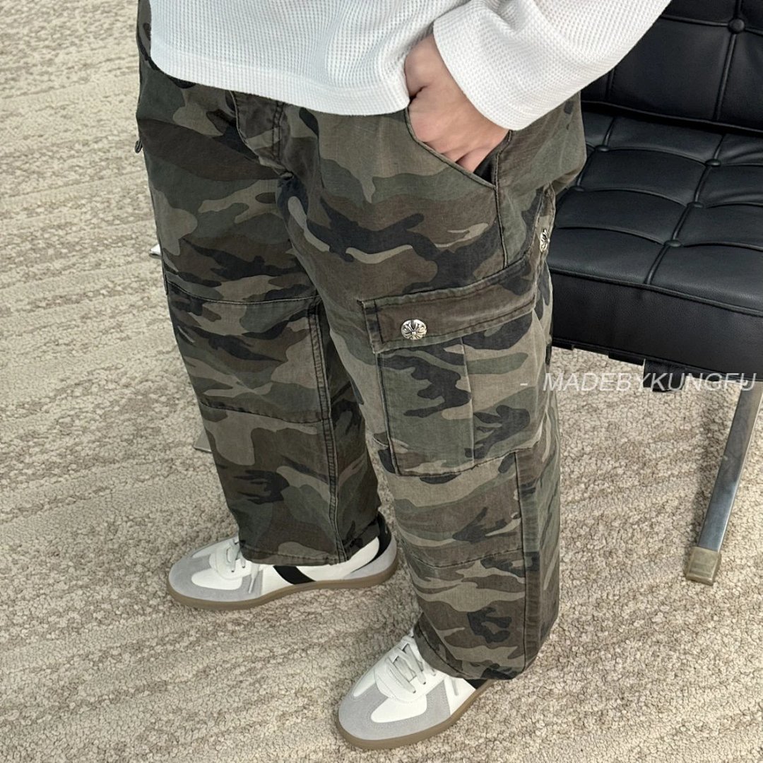 【A+ Item ID 8346 CH Camouflage Zipper Straight Mid-Rise Casual Pants “ Kangli Direct Sp - Image 25