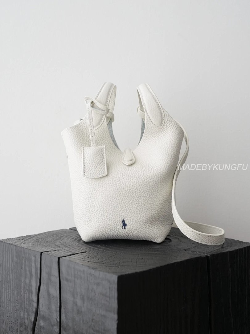 【A+ Item ID 8495 Laf's Vegetable Basket (Imported Leather Tote Bag Shopping) - Image 14