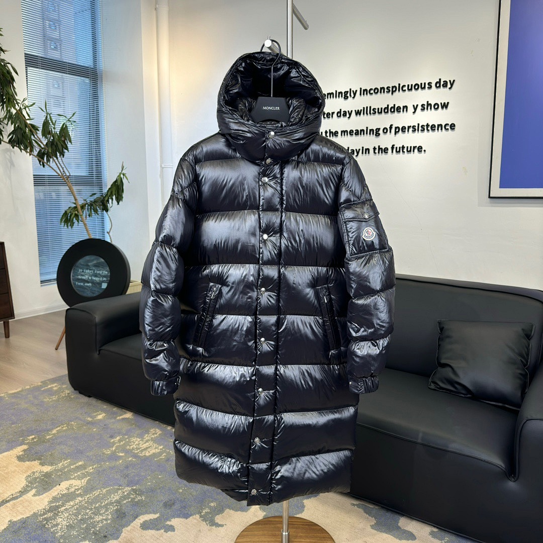 Other Mon Hanoverian Hooded Square-Quilted Long Down Jacketng Jacket - Image 7
