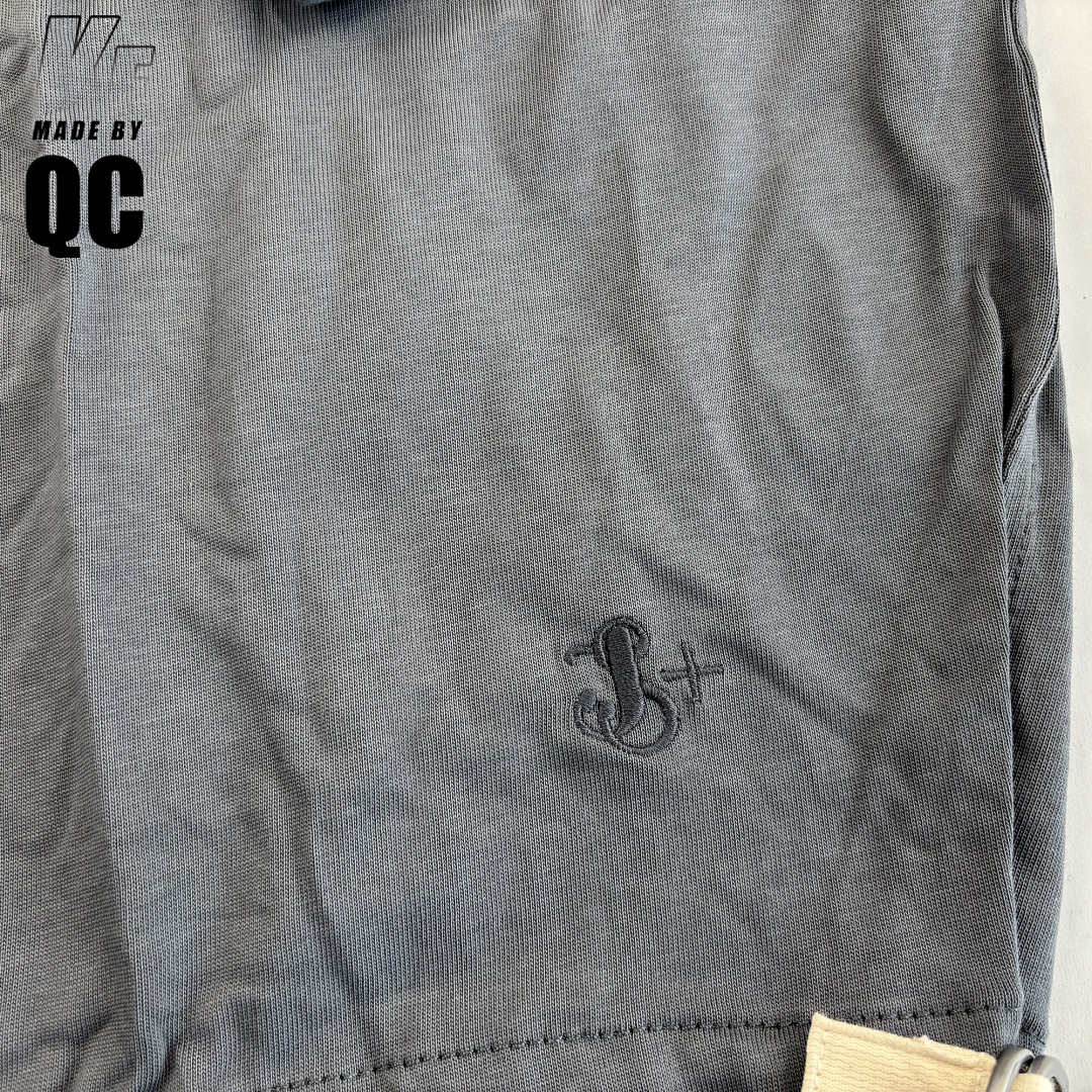 【A+ Item ID 8028 Jil-S@Nder- Gilsanda -2024Ss- Half-Zip Web Hoodie -Oversize Version - Image 42