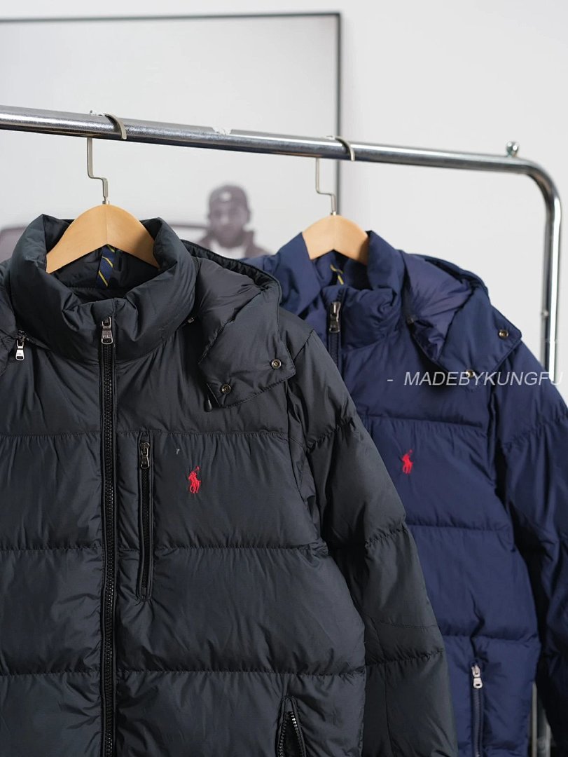 【A+ Item ID 8133 Raff FW24 Solid Color Down Jacket “80 White Duck ” Zipper Hooded - Image 14