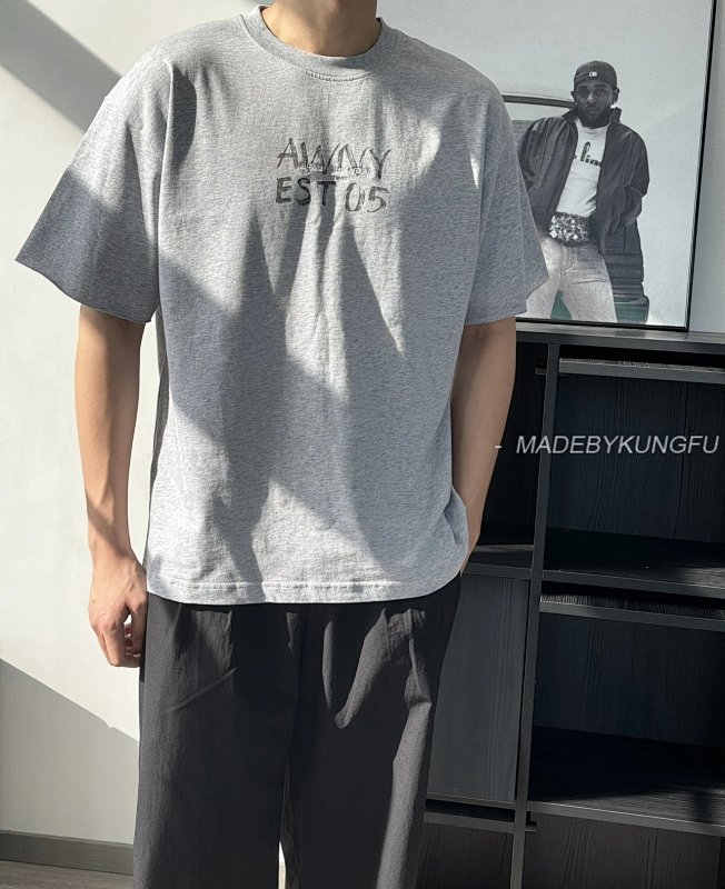 【A+ Item ID 8317 King Alexander (Unisex Loose Graffiti Logo Short Sleeves T Shirt Sa), photo 1