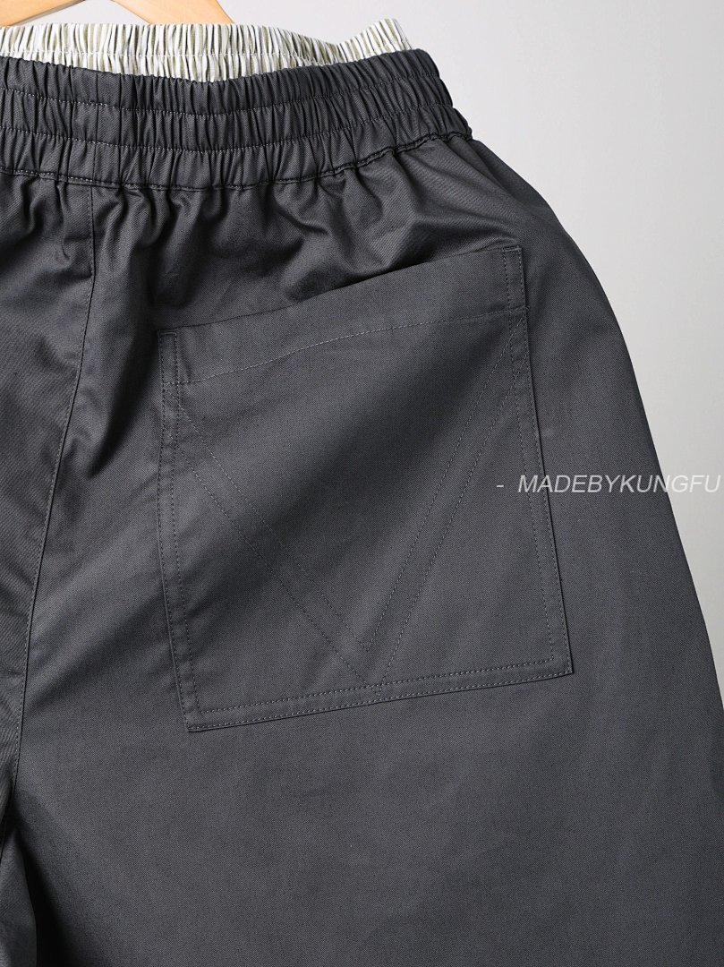 【A+ Item ID 8232 Botteg@-Venet@-BV-2024Ss- Double Waist Shorts (Spliced ​​Fake Two Pie) - Image 3