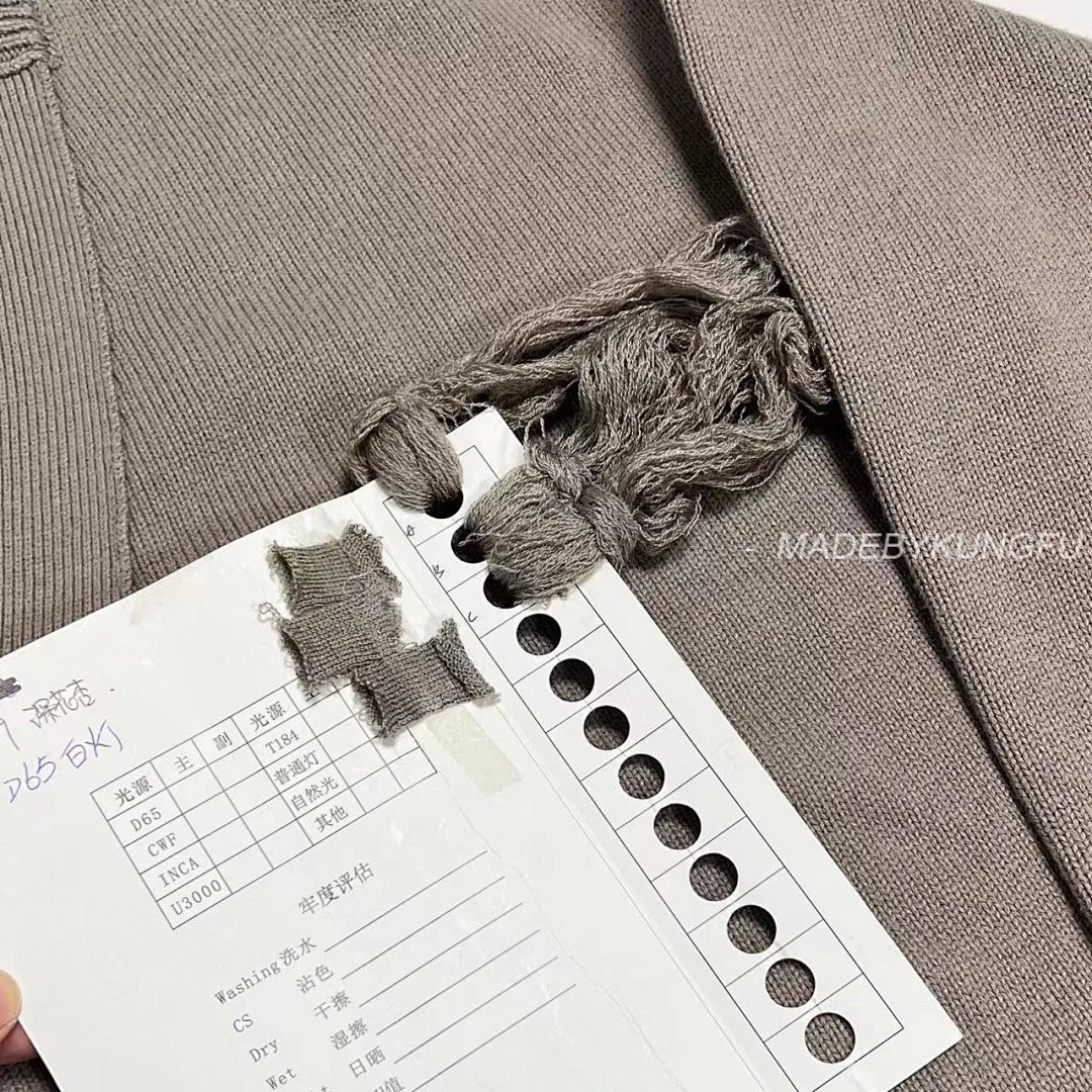 【A+ Item ID 8001 AMI Embroidered Logo V Collared Long Sleeve Sweater “85% Cotton ➕15% C - Image 29