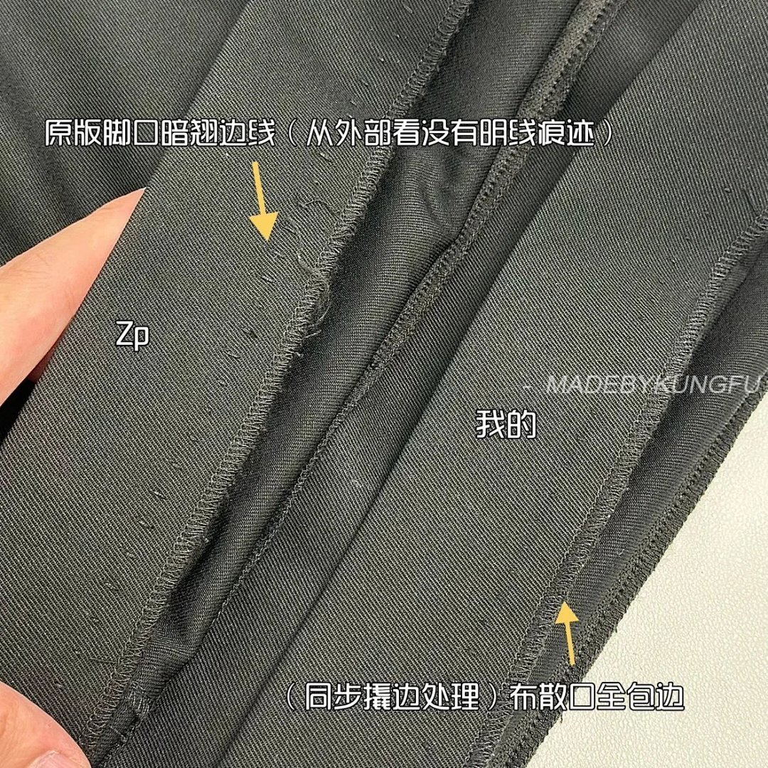 【A+ Item ID 8238 Haute Couture -2025SS High Cut Pocket Pants (Fully Bonded Le) - Image 57