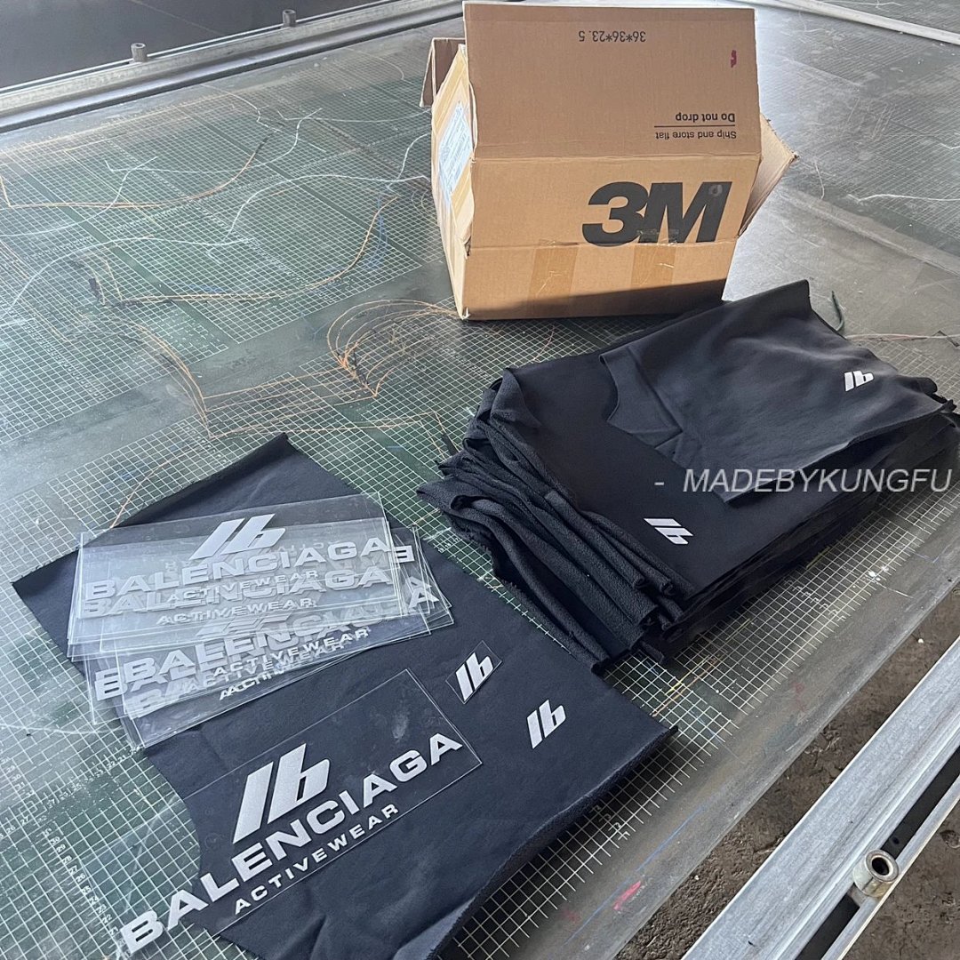 【A+ Item ID 8228 Balenci@Ga- Paris 2024 Ss-3M Reflective Logo Shorts (LB Lo) - Image 32