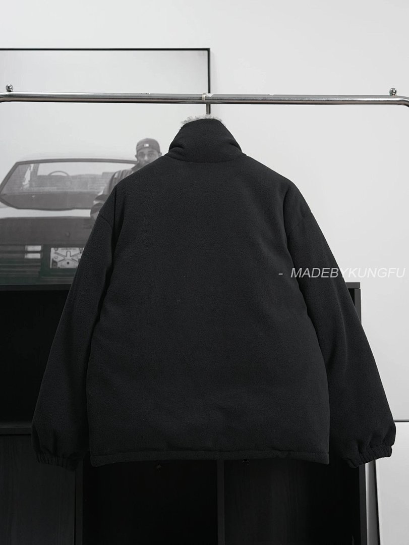 【A+ Item ID 8128 M1UM1U Miu _Mohair Blend Fur Collar_ FW25 Solid Color Stand Up Col - Image 6