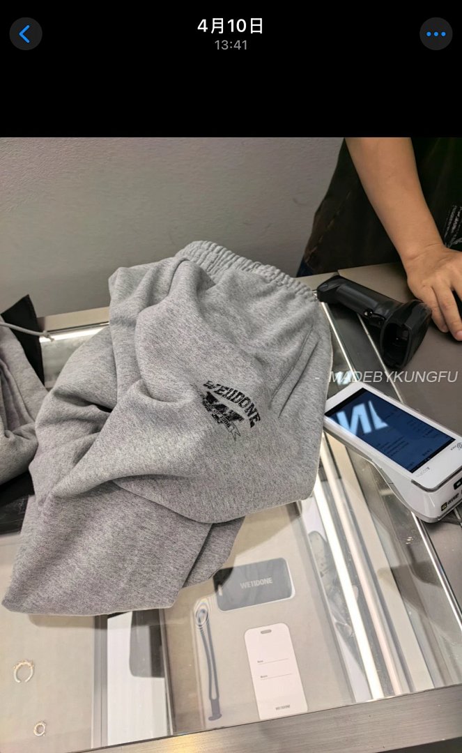 【A+ Item ID 8360 WE11DONE-“ Custom Dyed Gray Fabric ” Early Autumn College Element Loos - Image 46