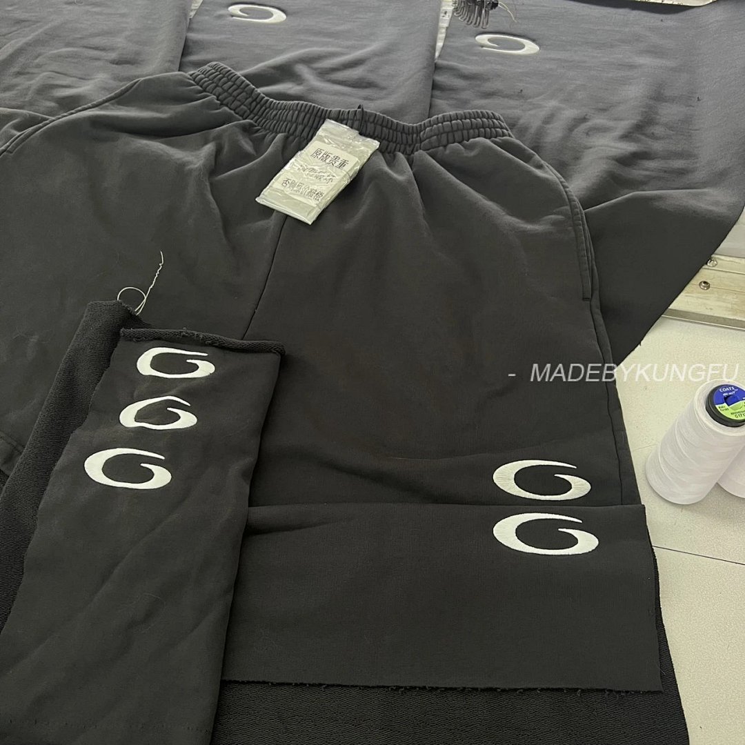【A+ Item ID 8226 Balenci@Ga- Paris -2025Ss-G Letter Embroidered Shorts (High Weight Te) - Image 38