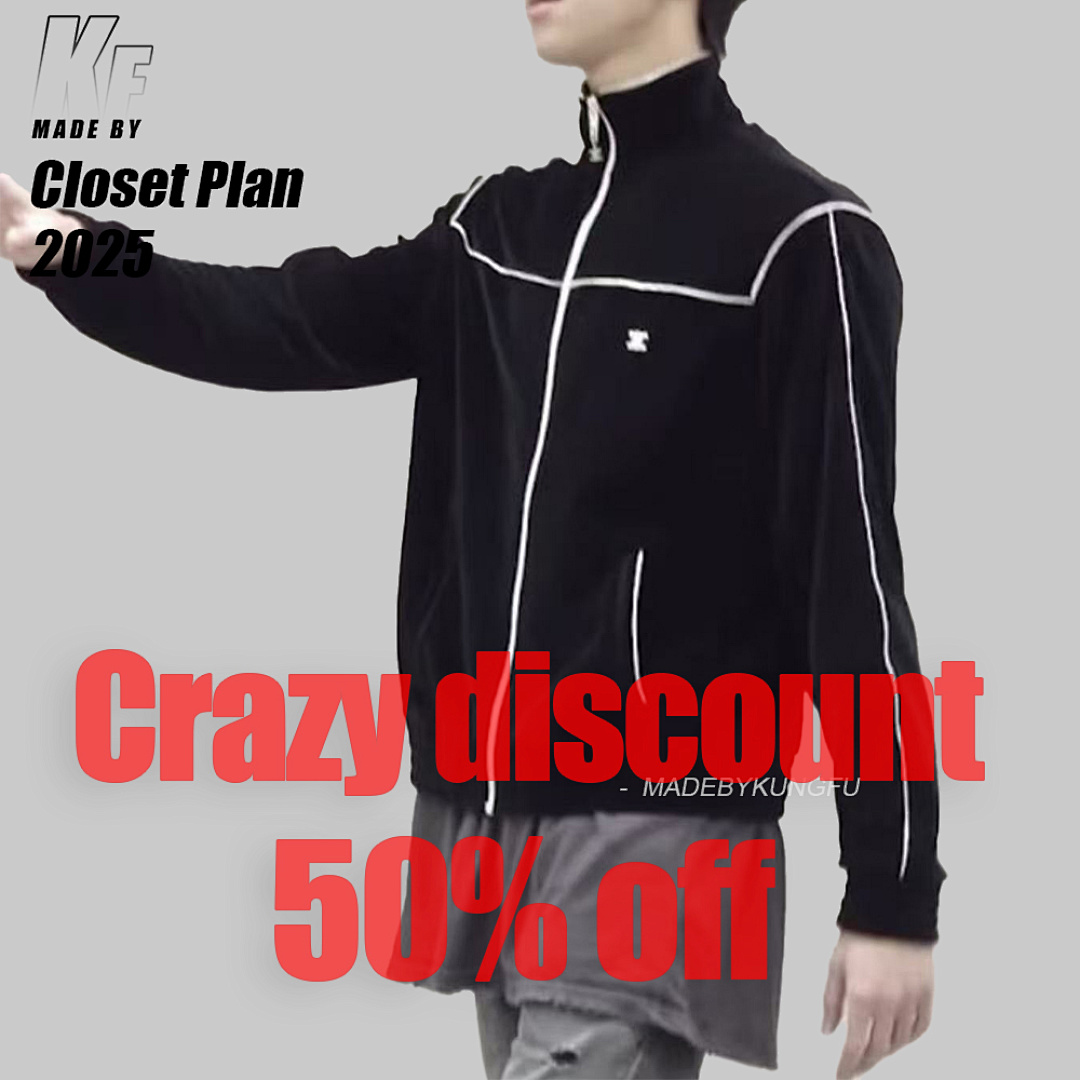 Other CE Stripe Velvet Jacket