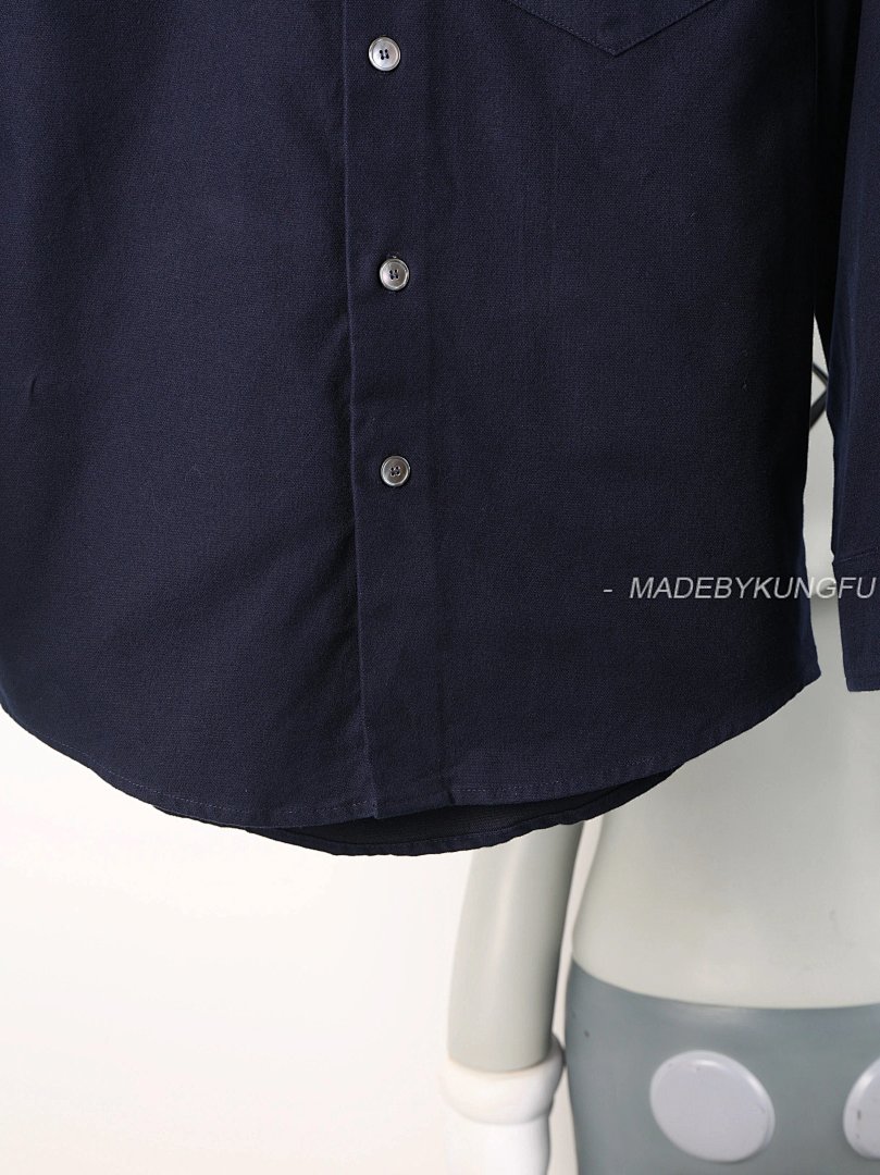 【A+ Item ID 8212 AmiParis-2023Ss Classic (Workwear Pocket Shirt Heavyweight Fabric) - Image 3