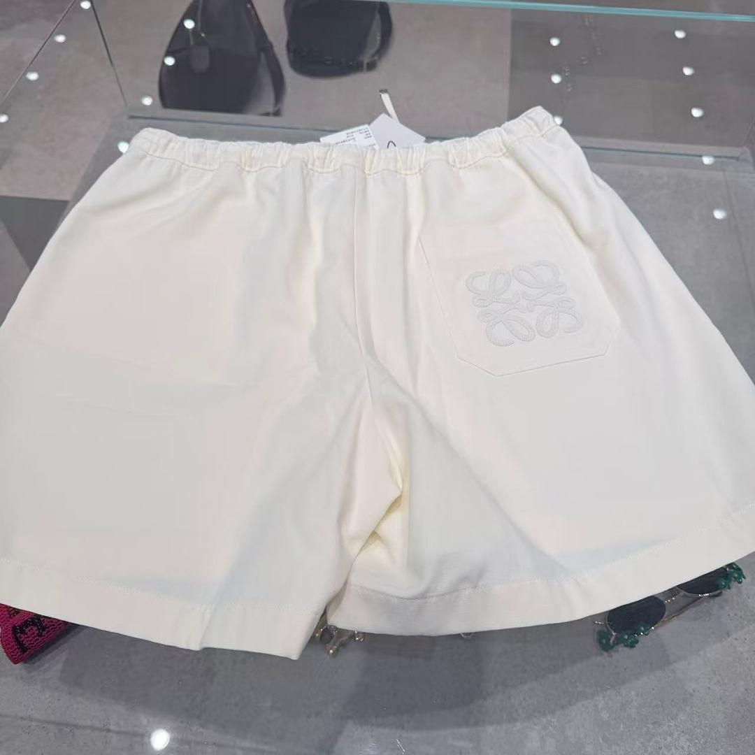 Christian Louboutin LOE Embroidered Lyocell Shorts - Image 8
