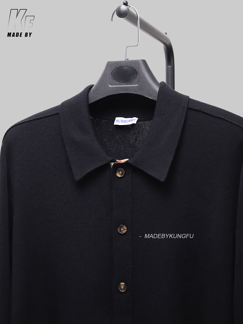 Other BBR 100% Wool Button Up Polo - Image 19