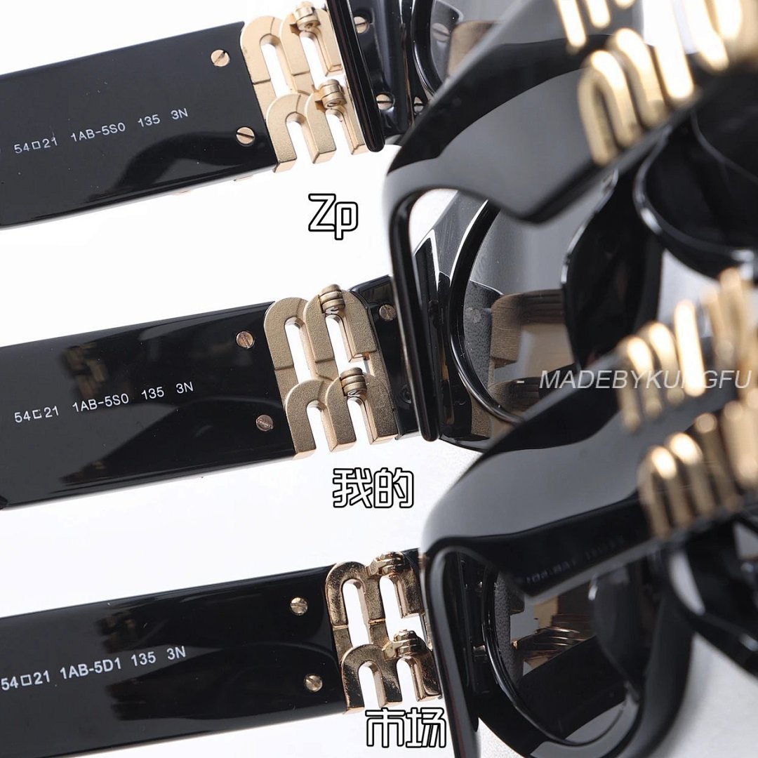 【A+ Item ID 8412 M1U-Miu- Miu -2022Ss- Classic (Cat Eye Sunglasses Flat Frame Su) - Image 19
