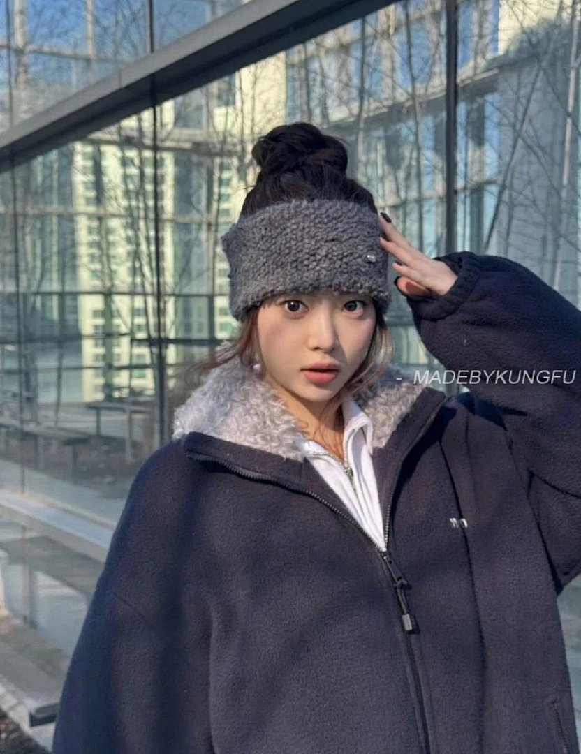 【A+ Item ID 8128 M1UM1U Miu _Mohair Blend Fur Collar_ FW25 Solid Color Stand Up Col - Image 26