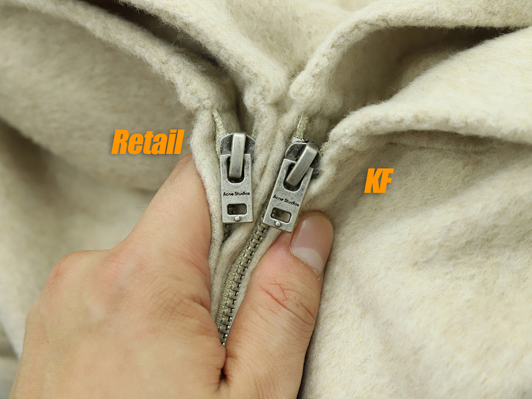 Other Acne Cashmere Wool Blend Double-Sided Zip Hoodie - Image 34