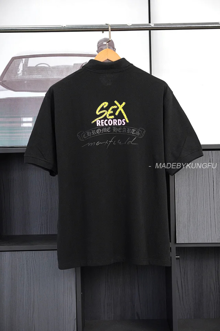 【A+ Item ID 9068 CH Mattyboy Sex Record Exhibition Limited POLO Vermilion Printed - Image 29