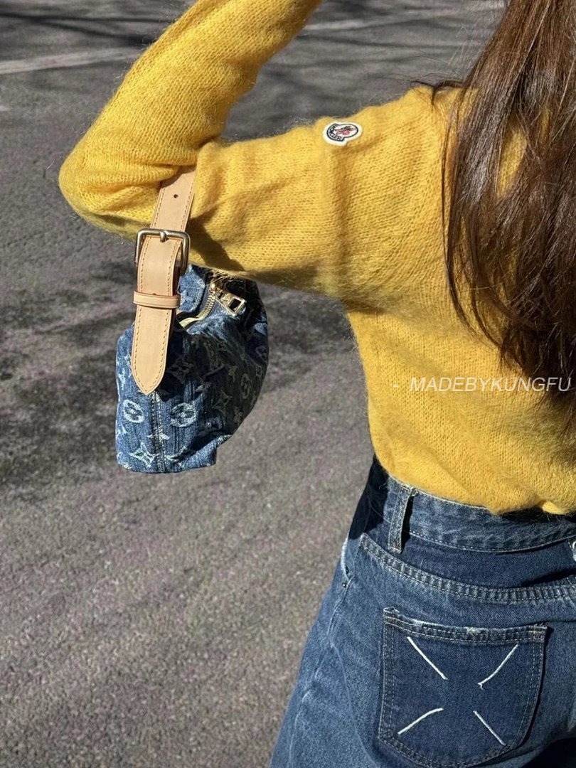 【A+ Item ID 8423 Advanced Customization (Denim Bag Small Lunch Box Handb) - Image 2