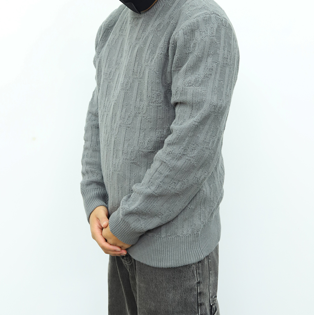 Christian Louboutin Or Oblique Knit Sweater - Image 5