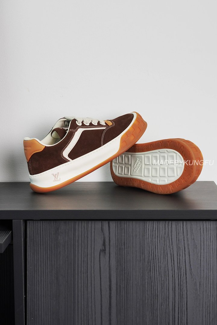 【A+ Item ID 9036 1V High End Custom Tilted Suede Calf Leather Round Toe Lace Up Biscuit Shoes Low T - Image 39