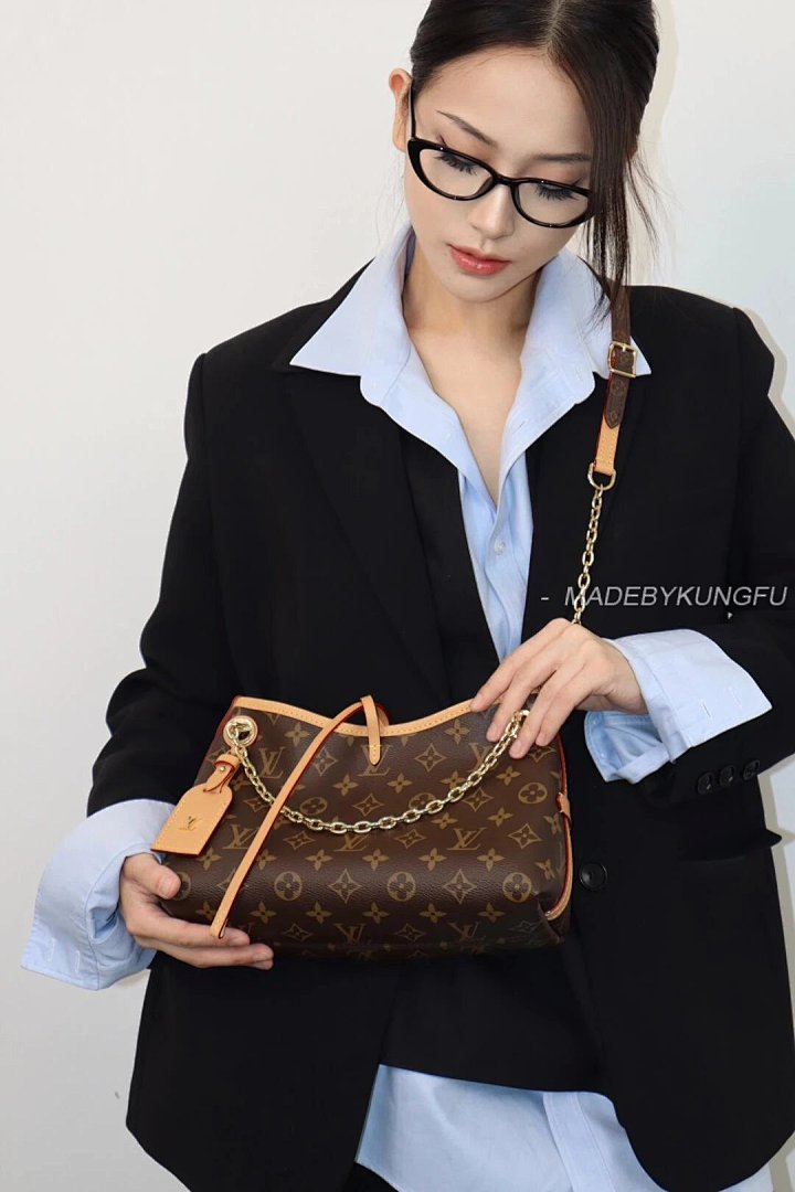 【A+ Item ID 8435 Advanced Customization -2022Ss Monogram Vintage Series (Carryall BB C) - Image 30
