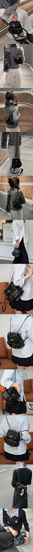 【A+ Item ID 8456 CHANE1- Xiaoxiang -2024Ss-24A-Duma Little Frog Backpack (Original Fac) - Image 17