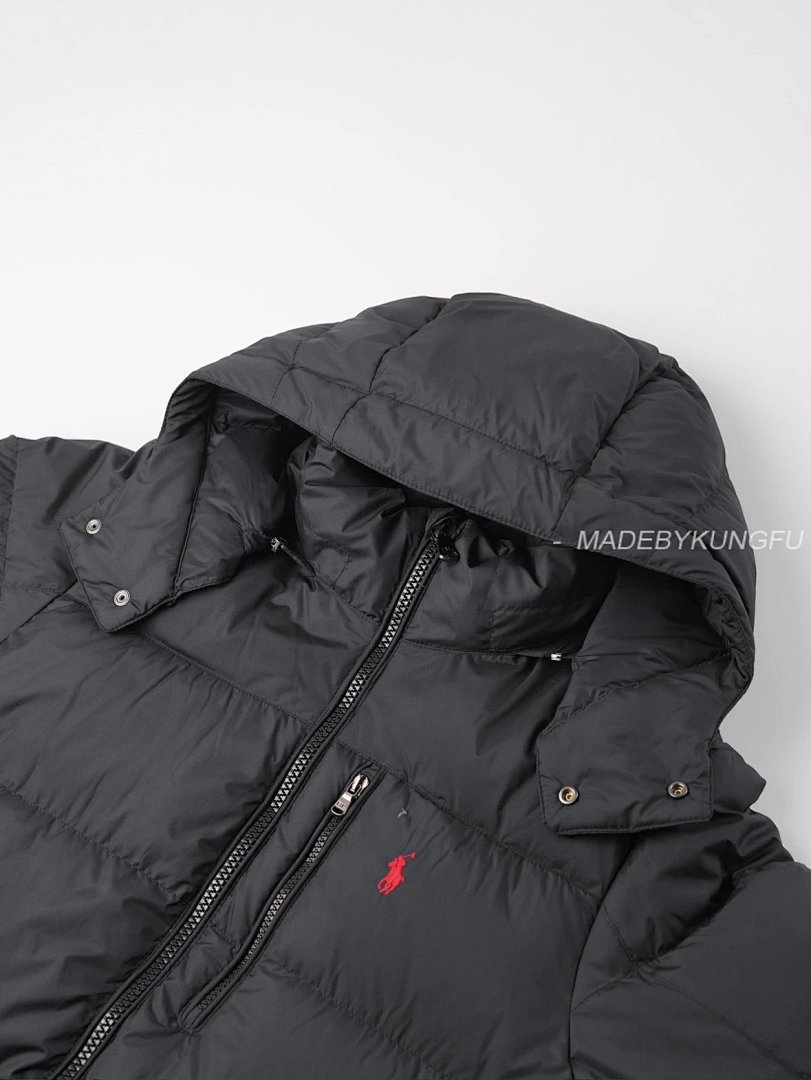 【A+ Item ID 8133 Raff FW24 Solid Color Down Jacket “80 White Duck ” Zipper Hooded - Image 13