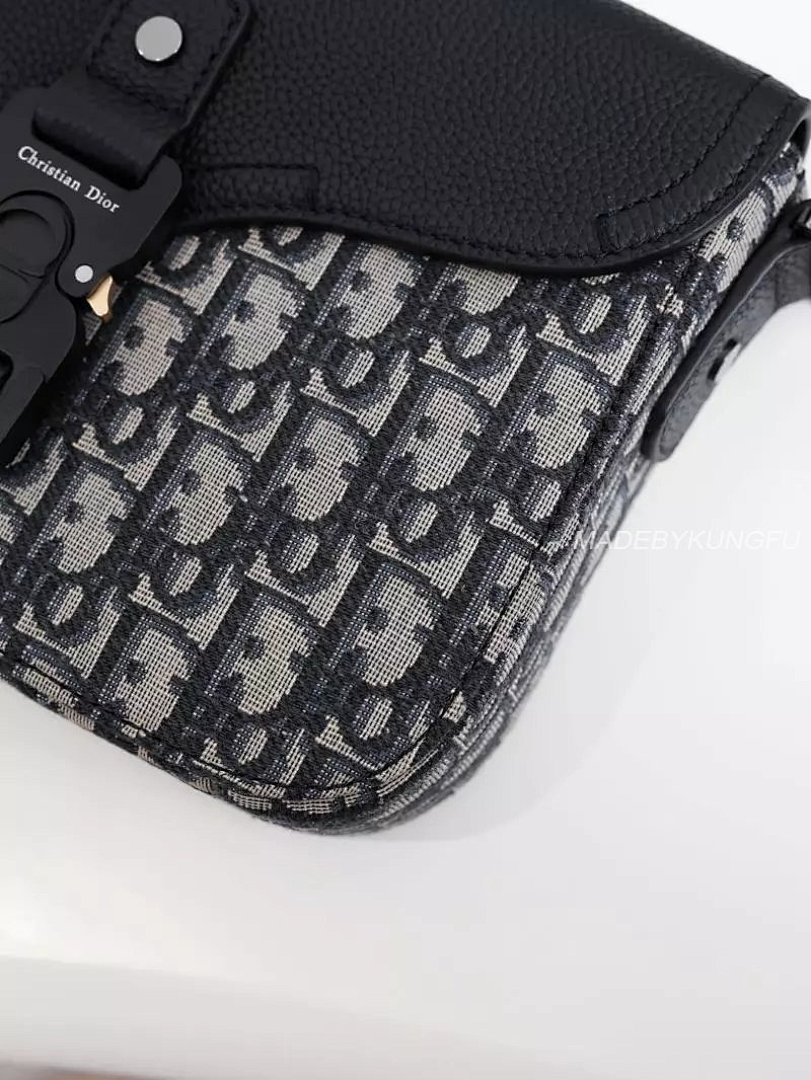 【A+ Item ID 8473 Dior-Oblique- Classic Old Flower Canvas Leather Shoulder Bag (Allover) - Image 15