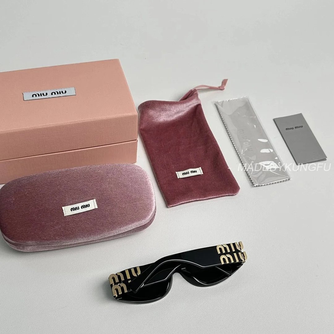 【A+ Item ID 8412 M1U-Miu- Miu -2022Ss- Classic (Cat Eye Sunglasses Flat Frame Su) - Image 20