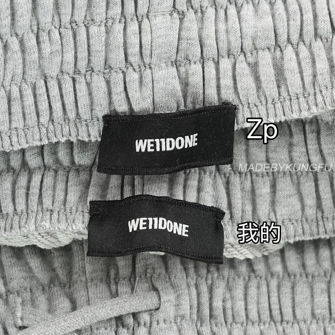 【A+ Item ID 8360 WE11DONE-“ Custom Dyed Gray Fabric ” Early Autumn College Element Loos - Image 14