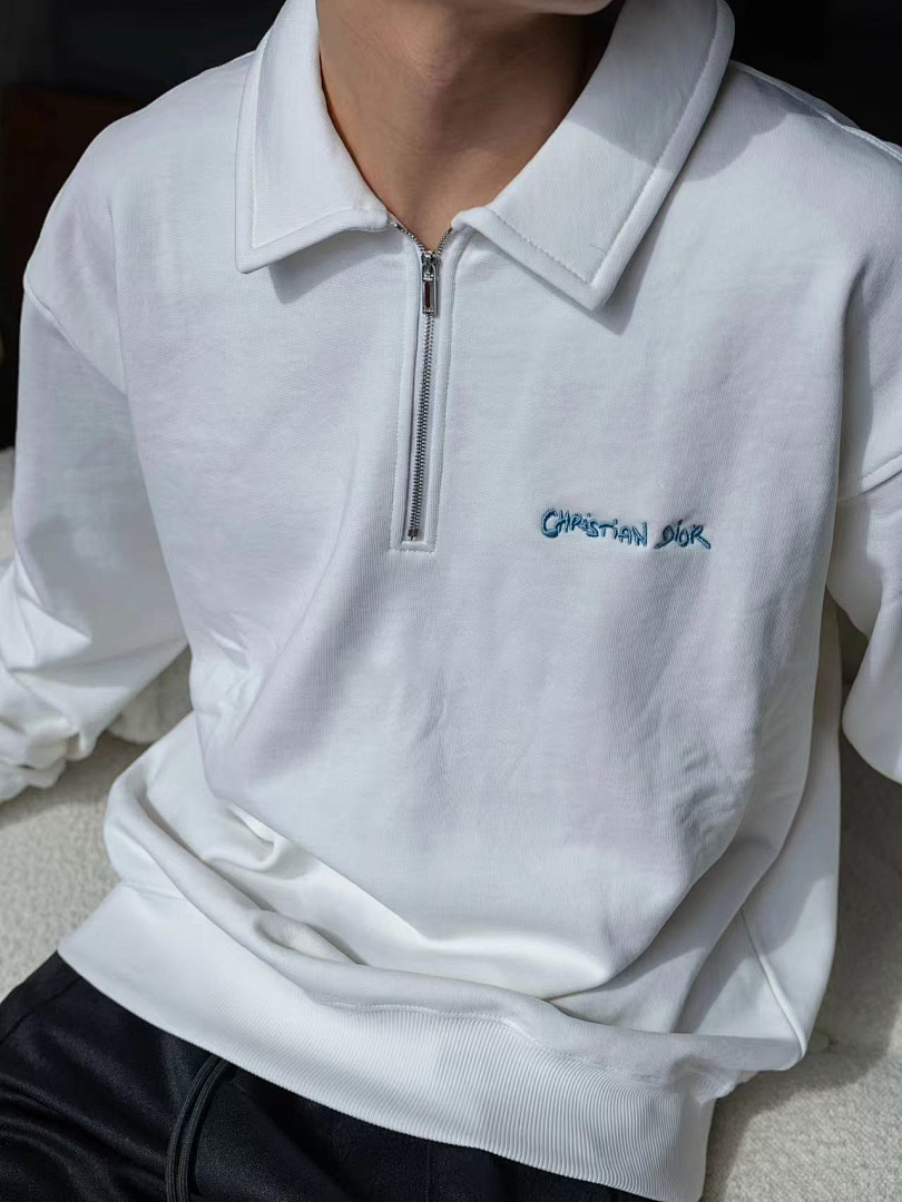 Christian Louboutin Or 1/4 Zip Polo - Image 18