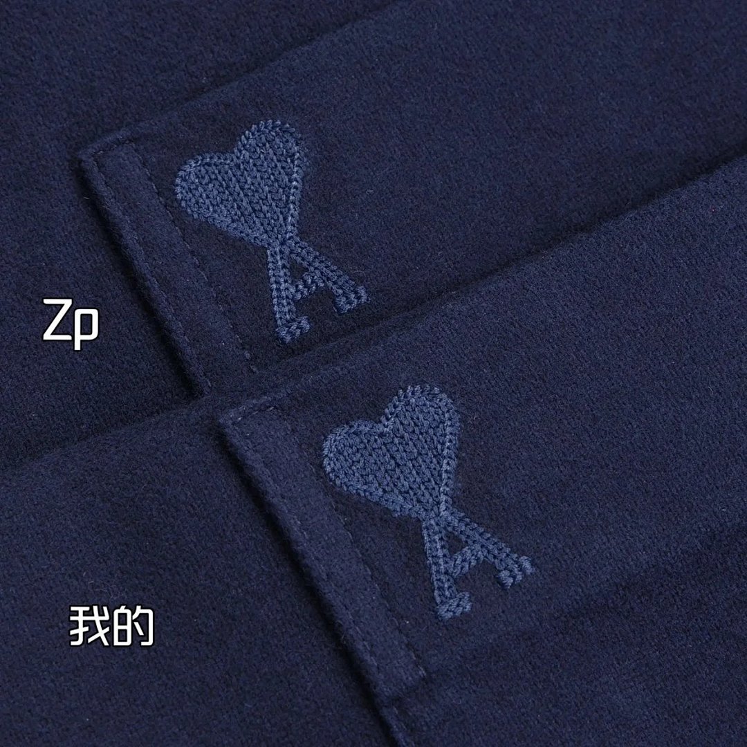 【A+ Item ID 8212 AmiParis-2023Ss Classic (Workwear Pocket Shirt Heavyweight Fabric) - Image 29