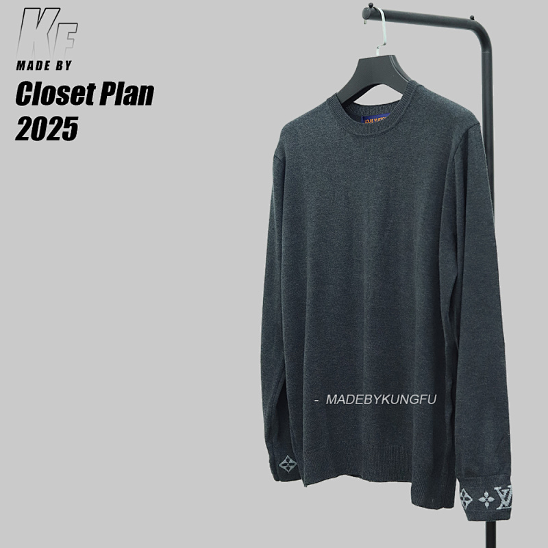 Louis Vuitton 1V 100% Cashmere Knit Sweater, photo 1