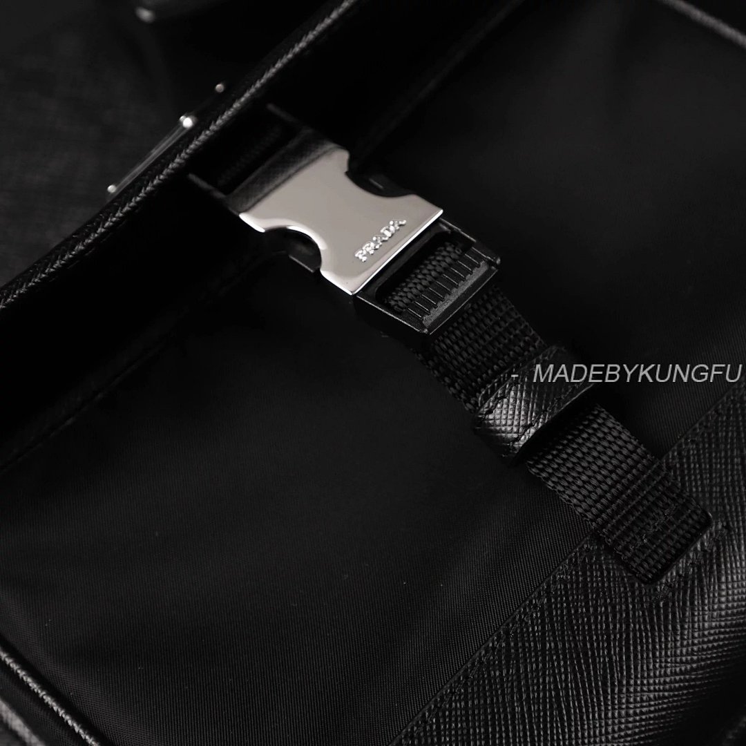 【A+ Item ID 8506 Prad Nylon Leather Phone Bag Tested To Hold 2 Max Models (With Card) - Image 22