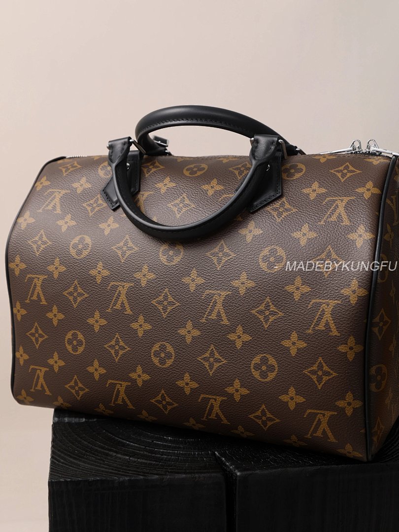 【A+ Item ID 8433 Advanced Customization -2022FW-Seedy-30- Classic Brown Bowling Bag (D)