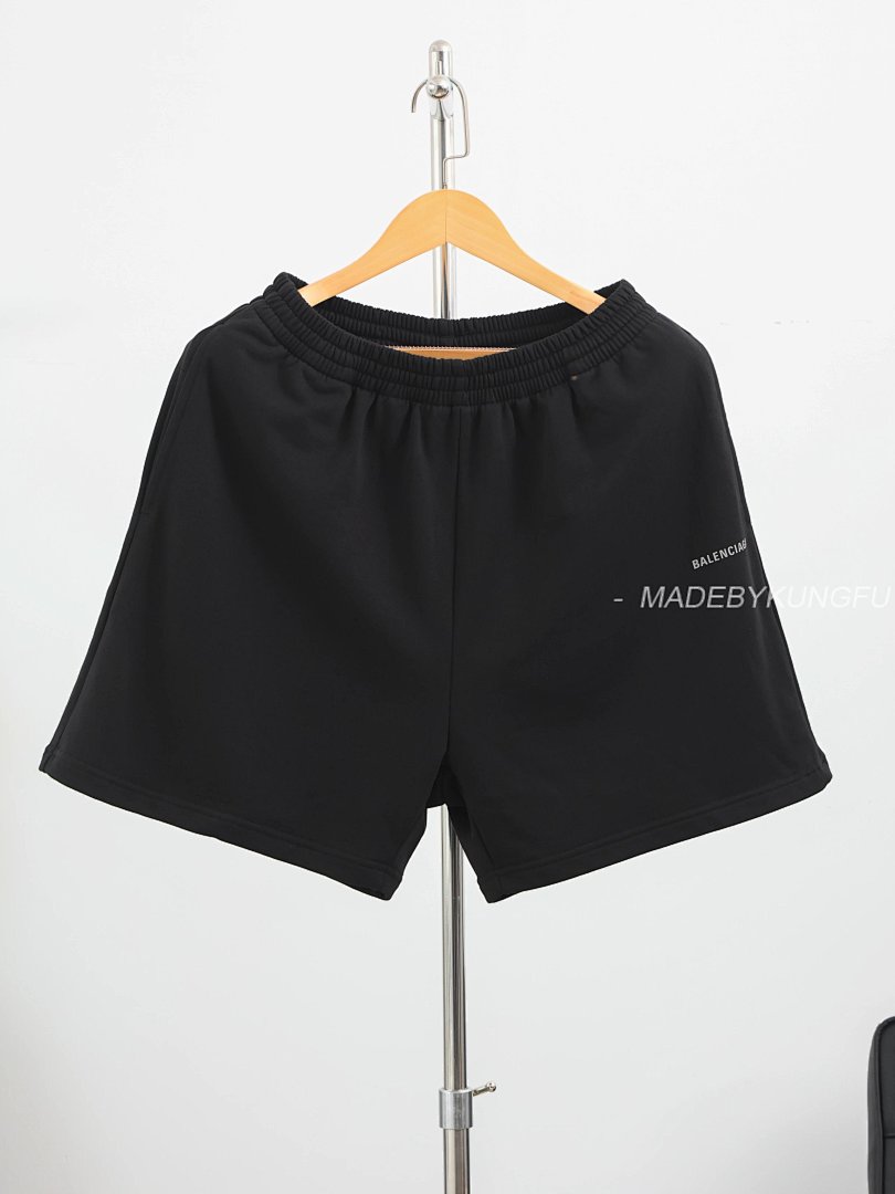 【A+ Item ID 8229 Balenci@Ga- Paris-2024SS Reflective Letter Shorts (Basic Five Point C) - Image 21