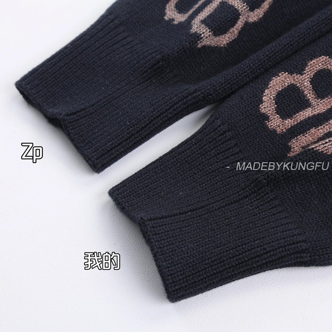 【A+ Item ID 8250 Balenci@Ga- Paris -2024Ss- Mud Dyed Double B Printed Sweater (Turtlen) - Image 27