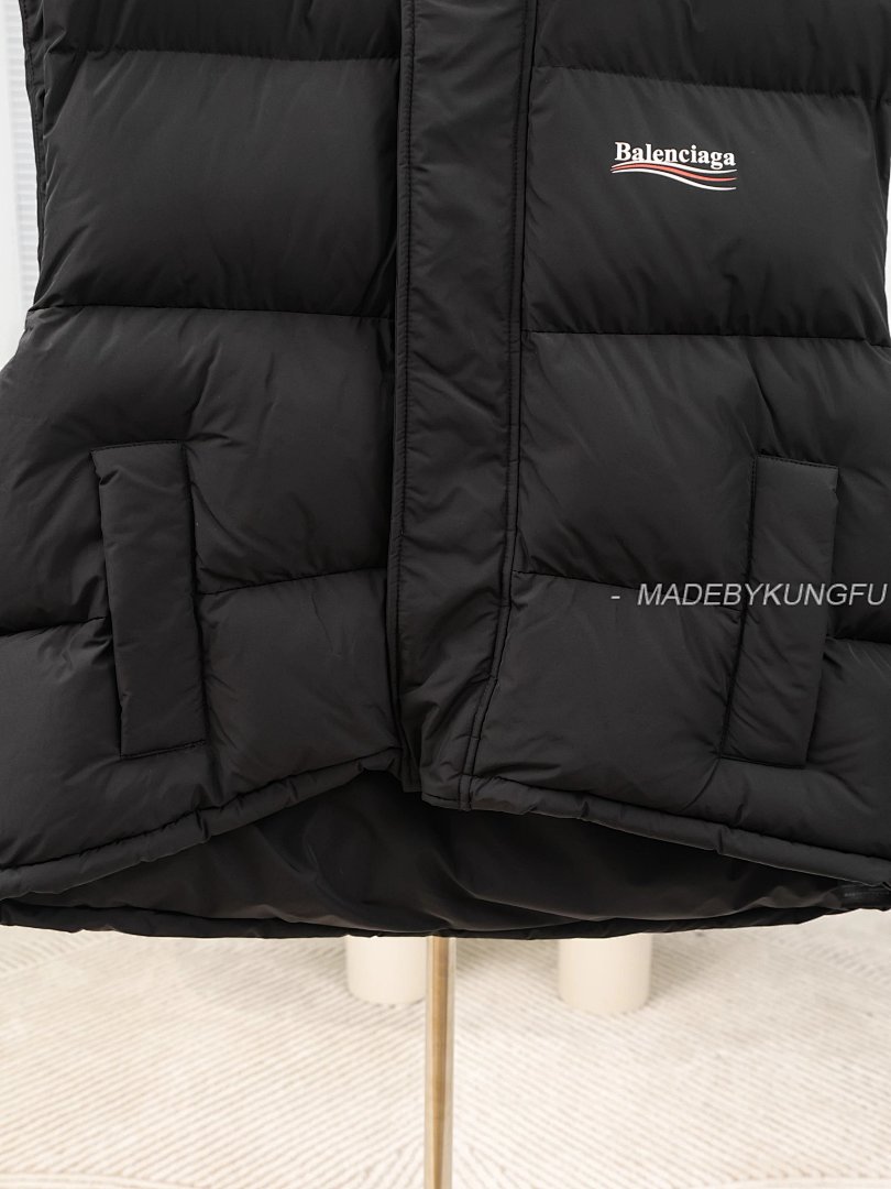 【A+ Item ID 8103 Balenci@Ga- Paris (Cola Wave Series Down Cotton Jacket Vest Dow) - Image 13