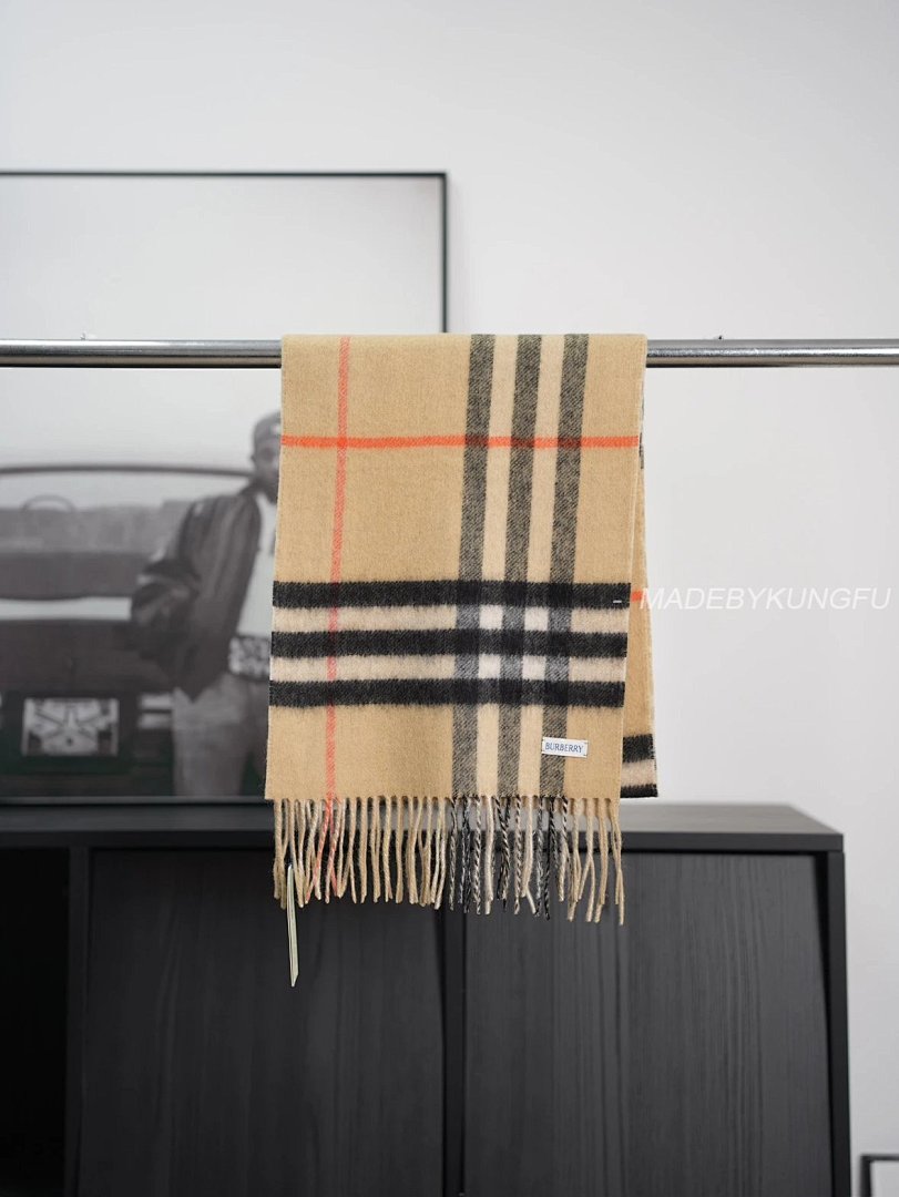 【A+ Item ID 8525 BBR Wool And Cashmere Blend (Striped Mesh Decorative Scarf F) - Image 14