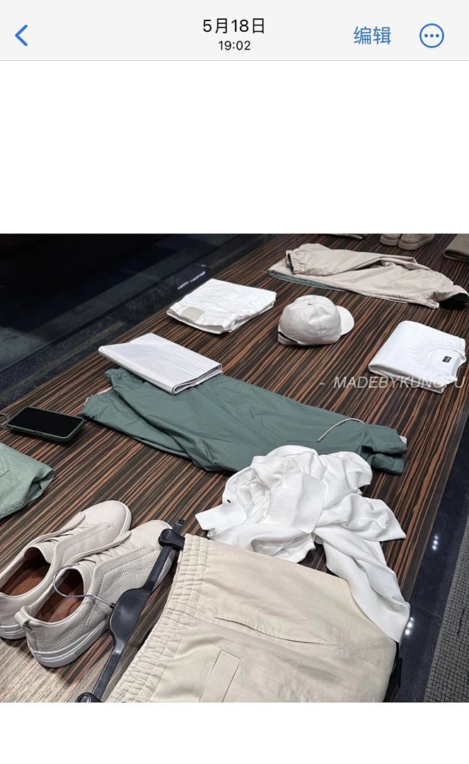 【A+ Item ID 8361 Zegn@- Johnny's 2024-S-100% Linen (Lightweight And Breathable Japan) - Image 15