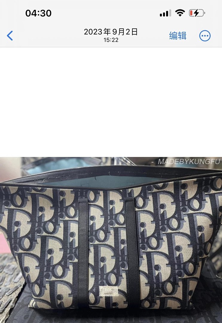 【A+ Item ID 8467 DI0R- Dior -2023Ss- New Style -WEEKENDER-40-Logo- All-Over Jacquard Le - Image 32