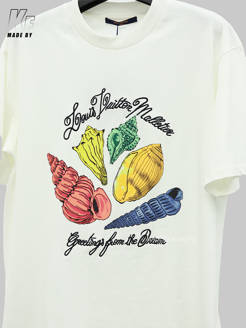 Other 1V Conch Embroidery T-Shirt - Image 11