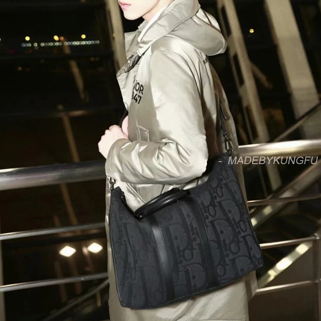 【A+ Item ID 8467 DI0R- Dior -2023Ss- New Style -WEEKENDER-40-Logo- All-Over Jacquard Le - Image 3