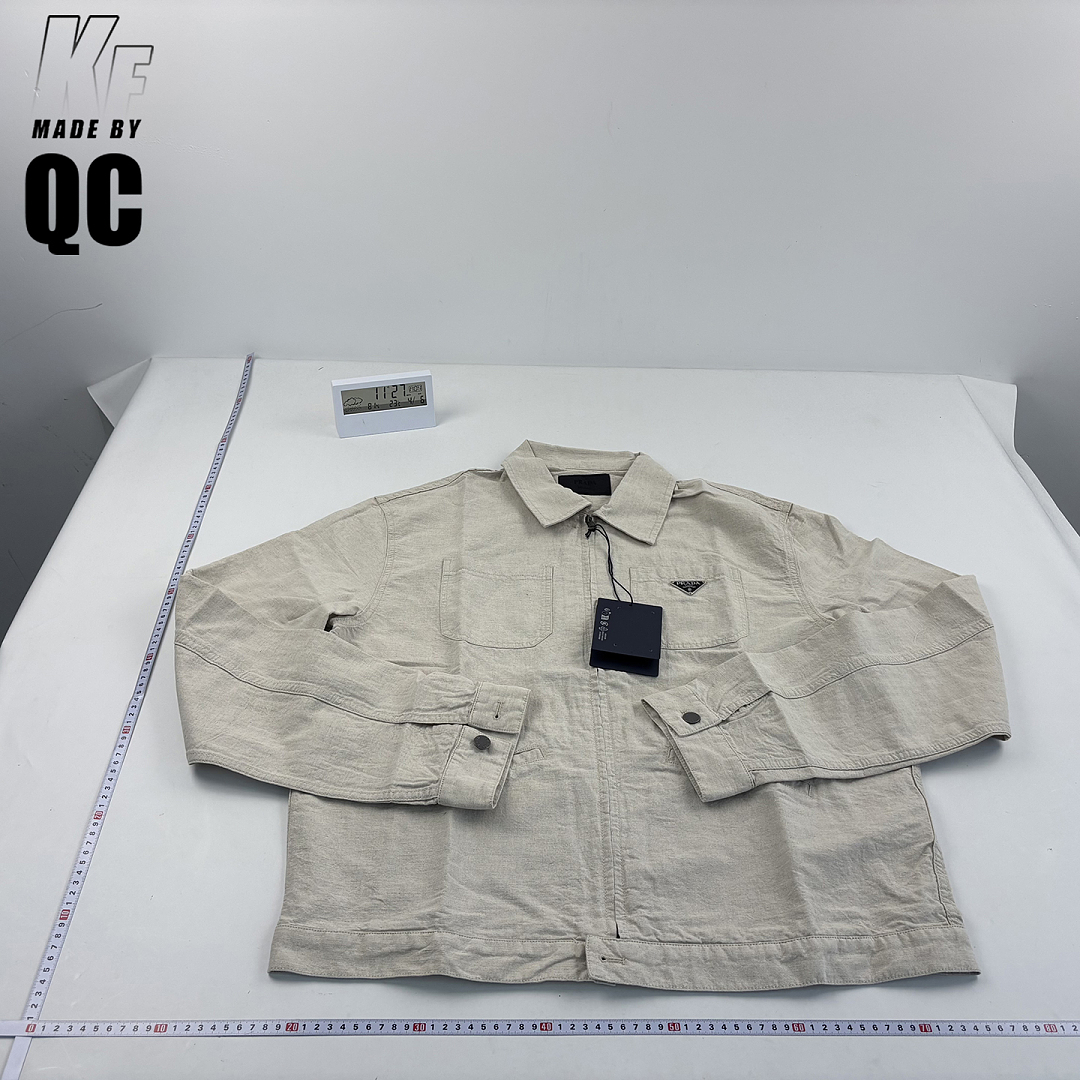 Christian Louboutin PRA Linen Jacket - Image 21