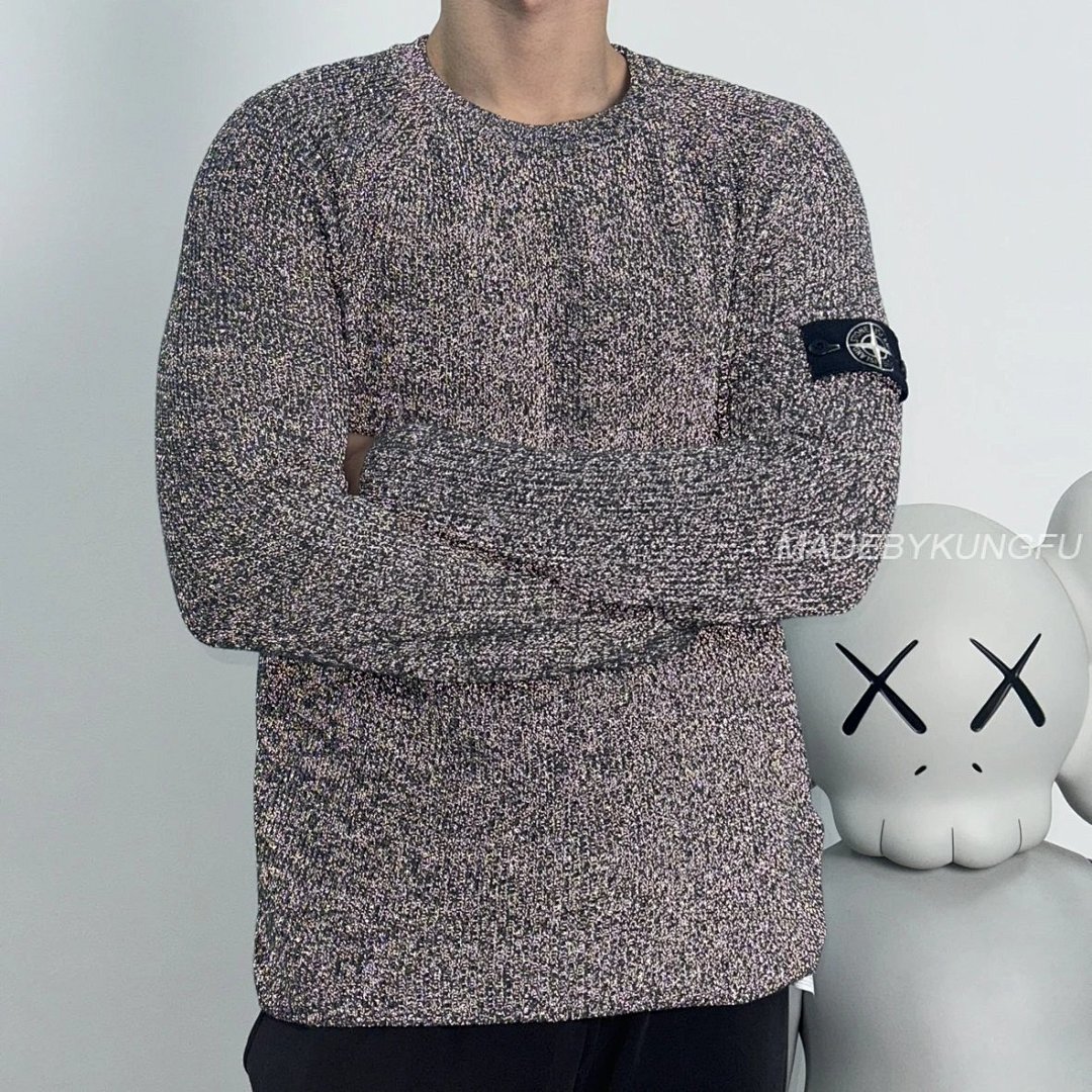 【A+ Item ID 8259 Ghost Series Crew Neck Sweater “ Special Reflective Yarn ” Fine Imitat - Image 5