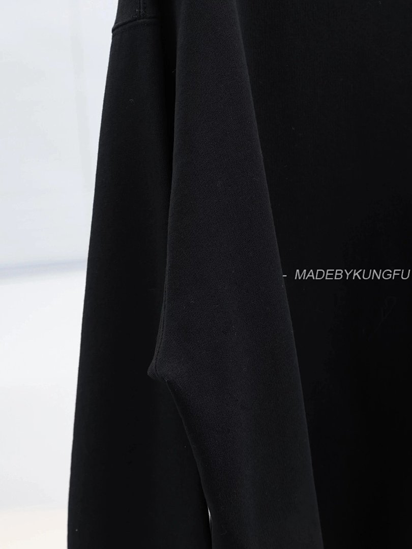 【A+ Item ID 8073 Balenci@Ga- Paris -2023Ss- Back Neck Lettering Logo- Crew Sweatsh - Image 37